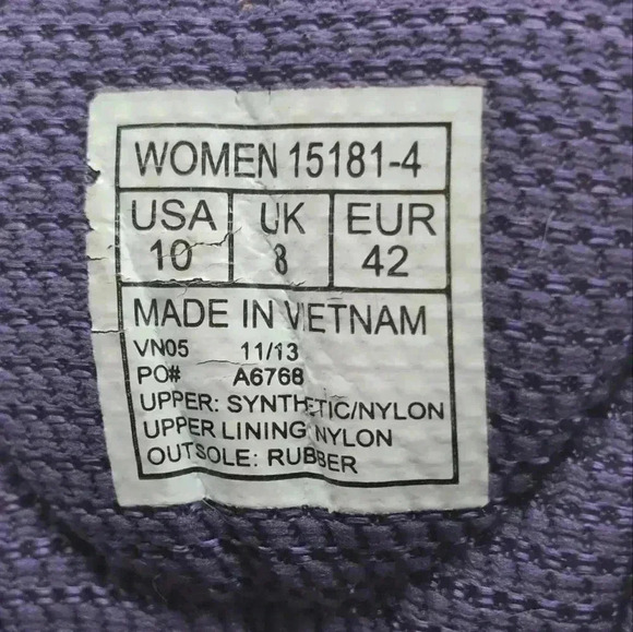 Saucony Grid Cohesion 7 running shoes 15181-4 Ladies sz 10 Purple Silver - Picture 8 of 8